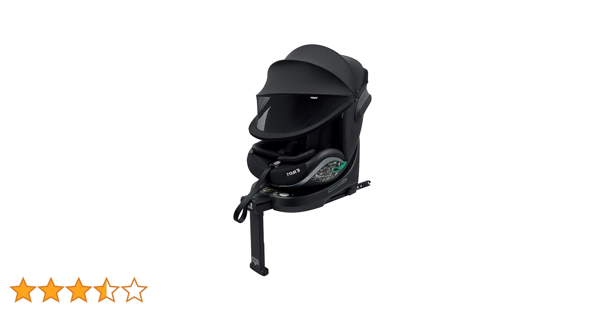TOM'S ⭐️【美品】ターンロング R129 ISOFIX チャイルドシート 楽天市場】TOM'Sターンロング R129[ブラック]新生児